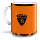 Lamborghini-Porseleinen-Mok-300-ml-Oranje