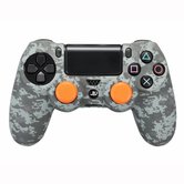 Siliconen-hoes-voor-Sony-Dualshock-controller-en-Grips-Camouflage-Pixel-Black