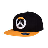 Overwatch-Pet--Met-Logo--Snapback--Zwart-en-Oranje