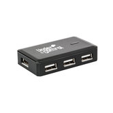 Under-Control-PS4-USB-4-poorts-USB-hub-met-stopcontact-aansluiting-4A