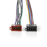 Nedis-ISOCSO16PVA-Sony-16-pins-Iso-kabel-Radioconnector-2x-Autoconnector-015-M-Veelkleurig