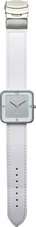 NeXtime-NE-6021ZI-Horloge-Square-Wrist-Wit-zilver