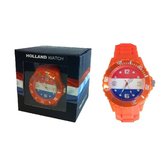 Horloge-Oranje-Medium