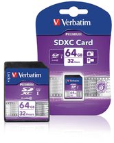 Verbatim-Vb-sdxc10-64g-Sdxc-kaart-64-Gb-Class-10