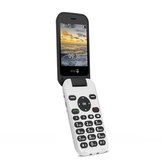 Doro-6620-Mobiele-Telefoon-Wit-Zwart