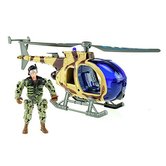 Army-Helikopter-met-Soldaat-+-Licht-en-Geluid