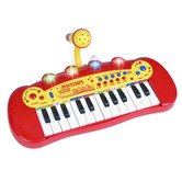 Bontempi-Keyboard-met-Microfoon-en-24-Toetsen-+-Licht