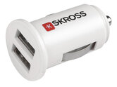 Skross-Skr2900610-Midget-Dubbele-Usb-Auto-oplader-Wit