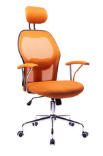 Kangaro-K-850053-Moderne-Bureaustoel-in-Hoogte-Verstelbaar-Oranje
