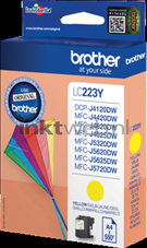 Brother-LC-223Y-geel-(Origineel-Hoge-Capaciteit)