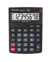 Citizen-RE-PANTHER8BX-Calculator-Rebell-PANTHER-8BX-Zwart-Desk-8-Digit