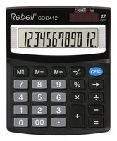 Citizen-RE-SDC412-BX-Calculator-Rebell-SDC412-BX-Zwart-Desk-12-Digit