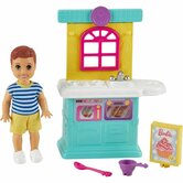 Barbie-Skipper-Babysitter-Speelset-Keuken-met-Jongen