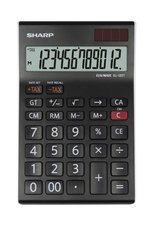 Citizen-SH-EL125TWH-Calculator-Sharp-EL125TWH-Zwart-wit-Desk-12-Digit